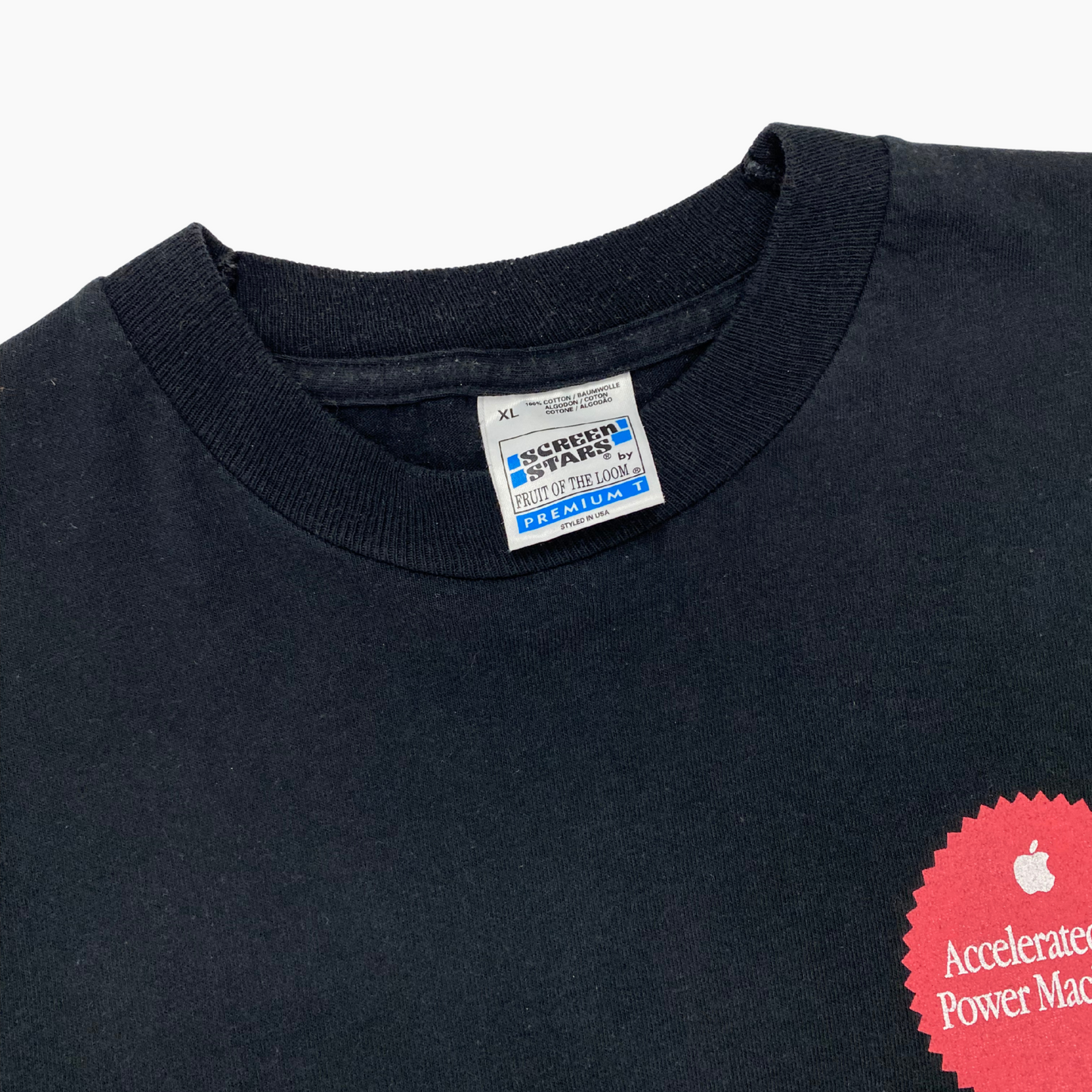 LATE 90S 'ACCELERATED POWER FOR MACINTOSH' LONG SLEEVE | XL