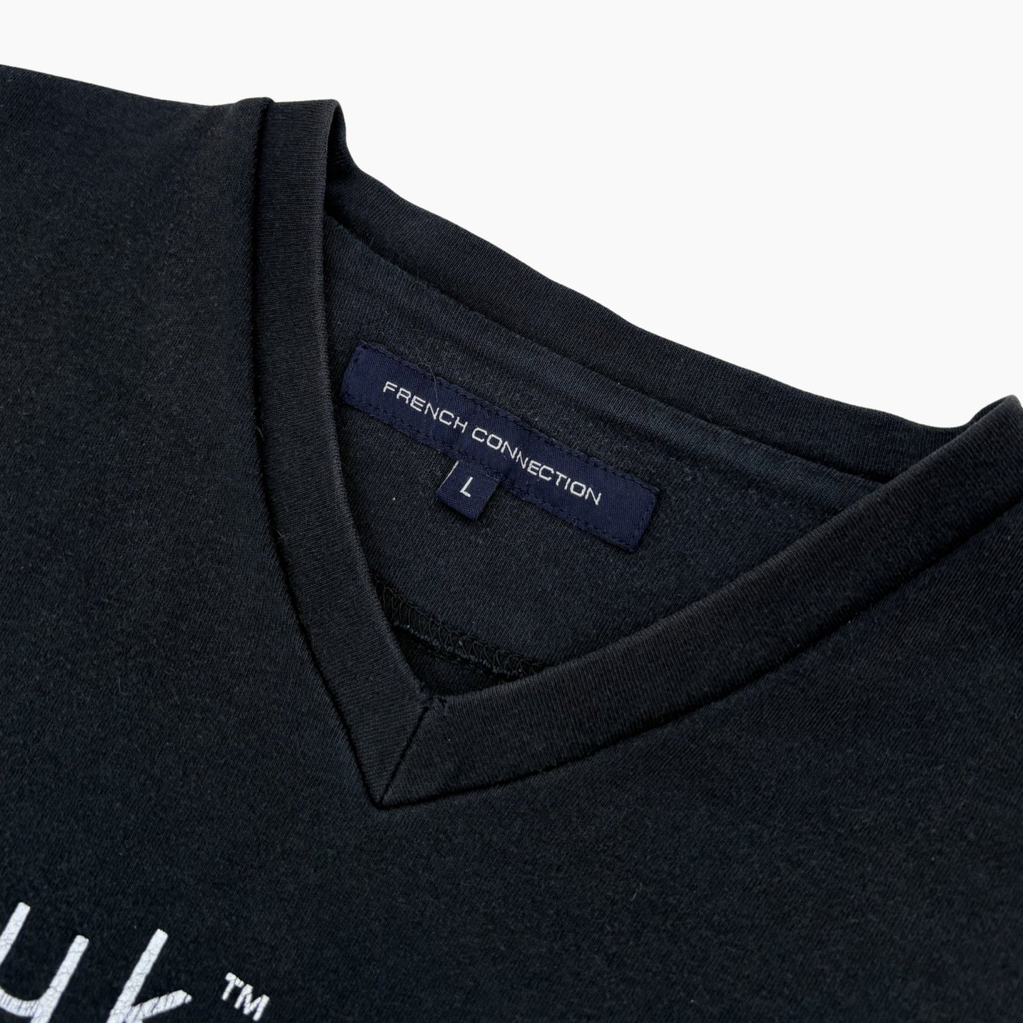 EARLY 00S 'FCUK FEAR' T-SHIRT | L
