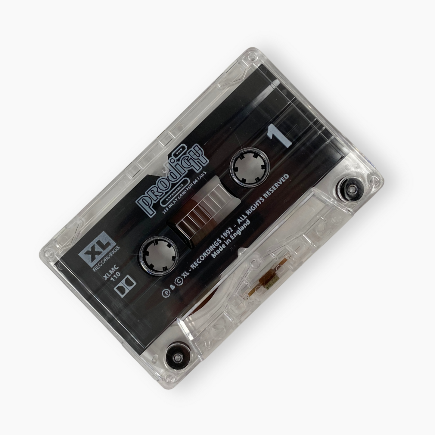 1992 THE PRODIGY 'EXPERIENCE' CASSETTE