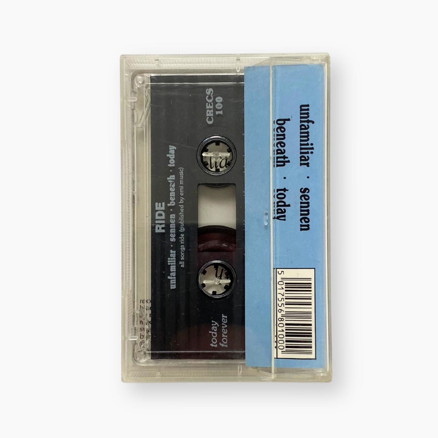 1991 RIDE 'TODAY FOREVER' CASSETTE