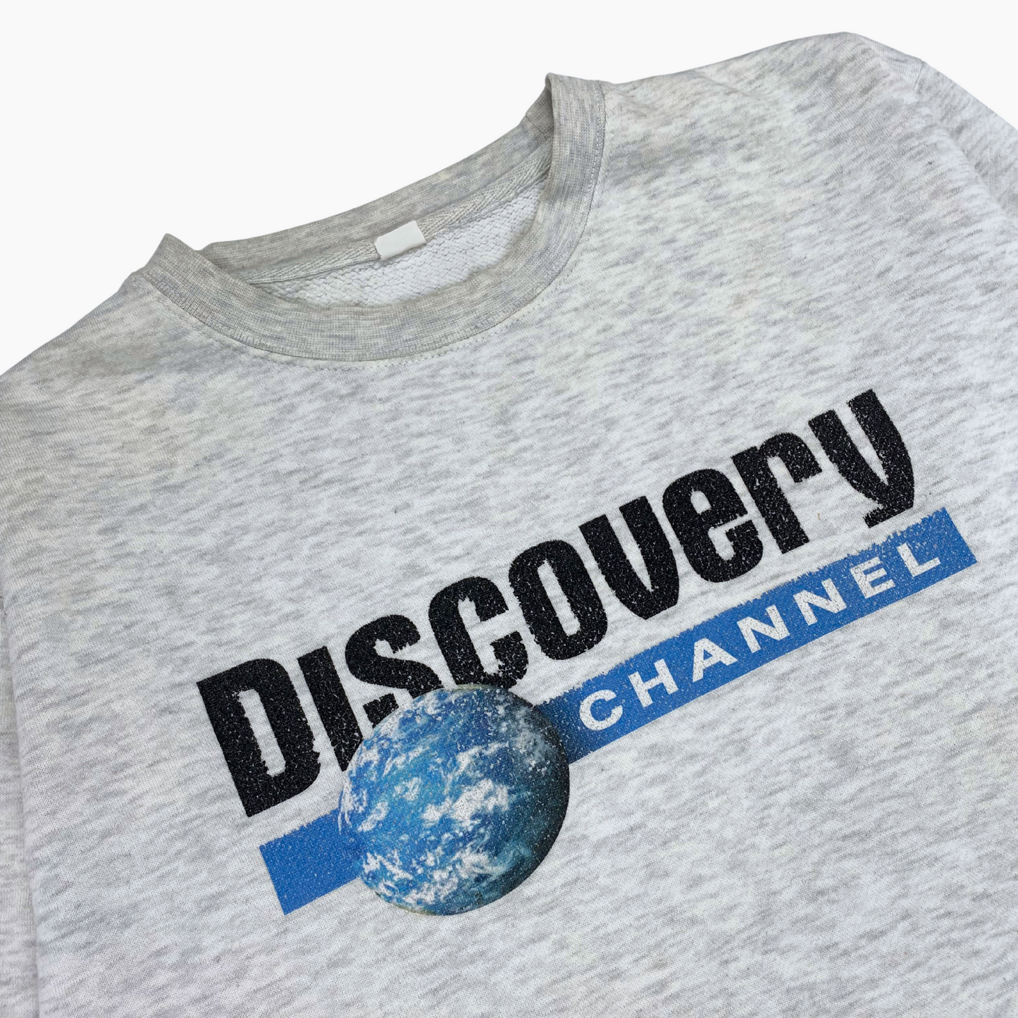 EARLY 00S DISCOVERY CHANNEL SWEATSHIRT | M