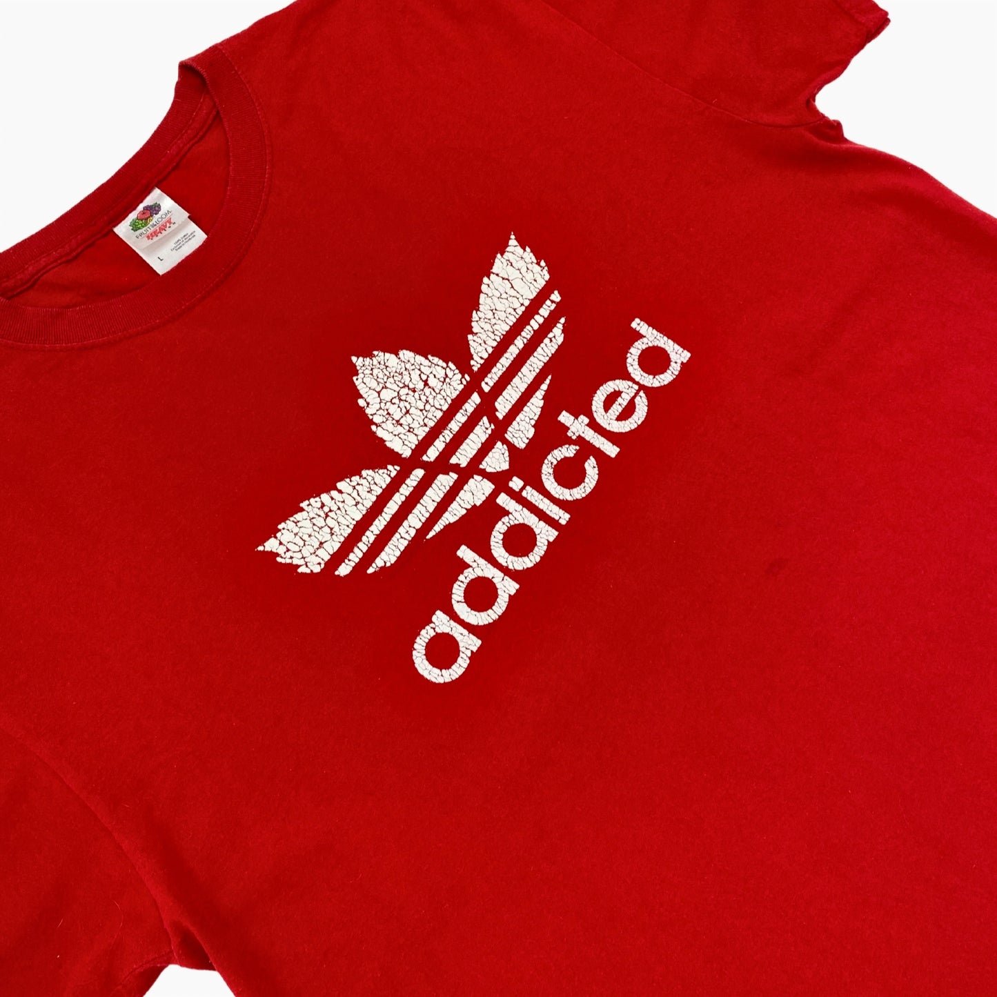 EARLY 00S ADDICTED T-SHIRT | L