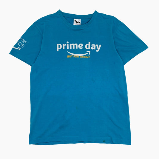 BLUEBOY X KNEDLO ZELO WEAR "A PRIME DAY BUT FOR WHOM?" T-SHIRT |