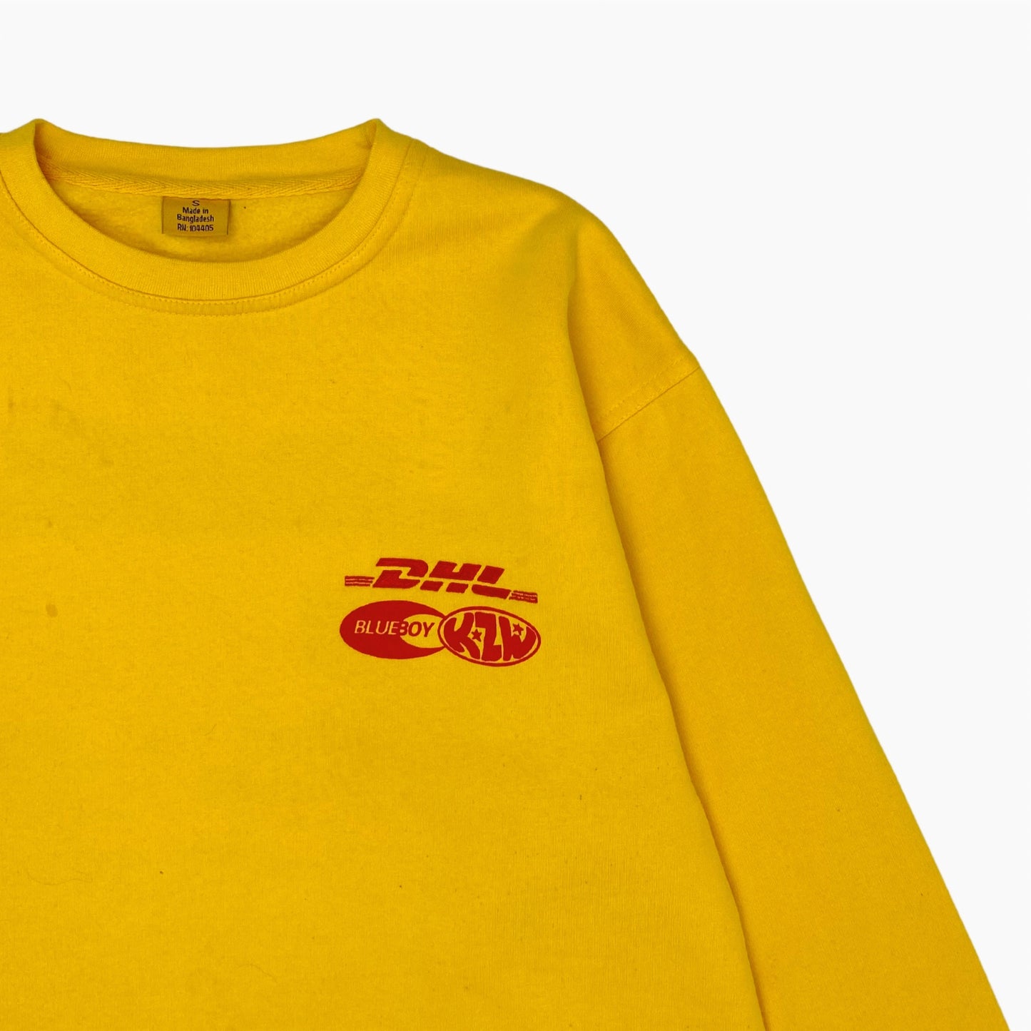 BLUEBOY X KNEDLO ZELO WEAR "DHL DAILY HUSTLE LASKO"  SWEATSHIRT | S