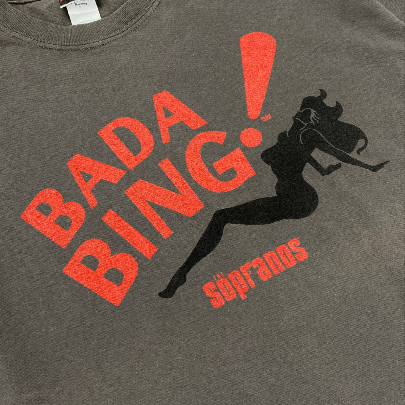 MID 00S THE SOPRANOS 'BADA BING' T-SHIRT | L