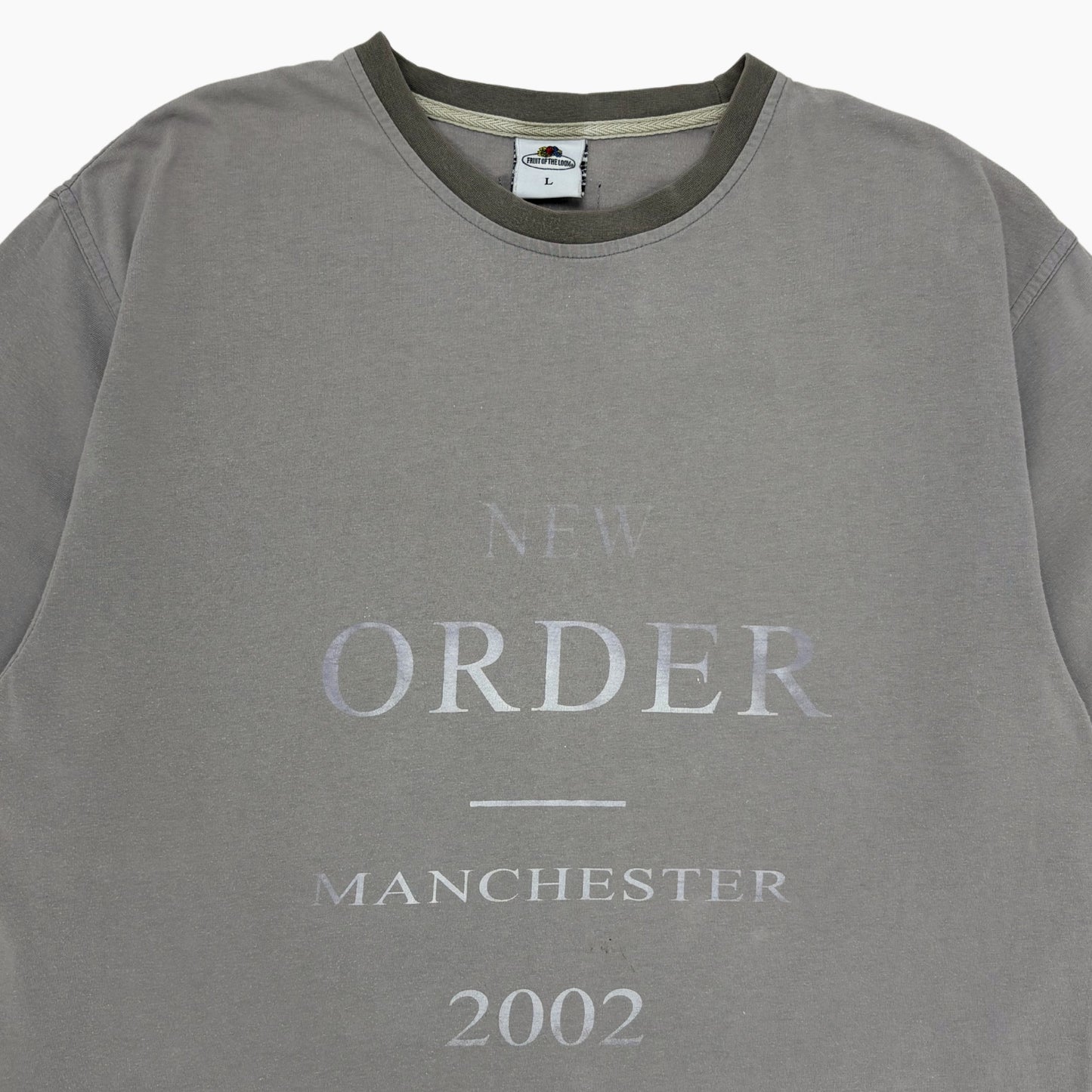 2002 NEW ORDER T-SHIRT | XL