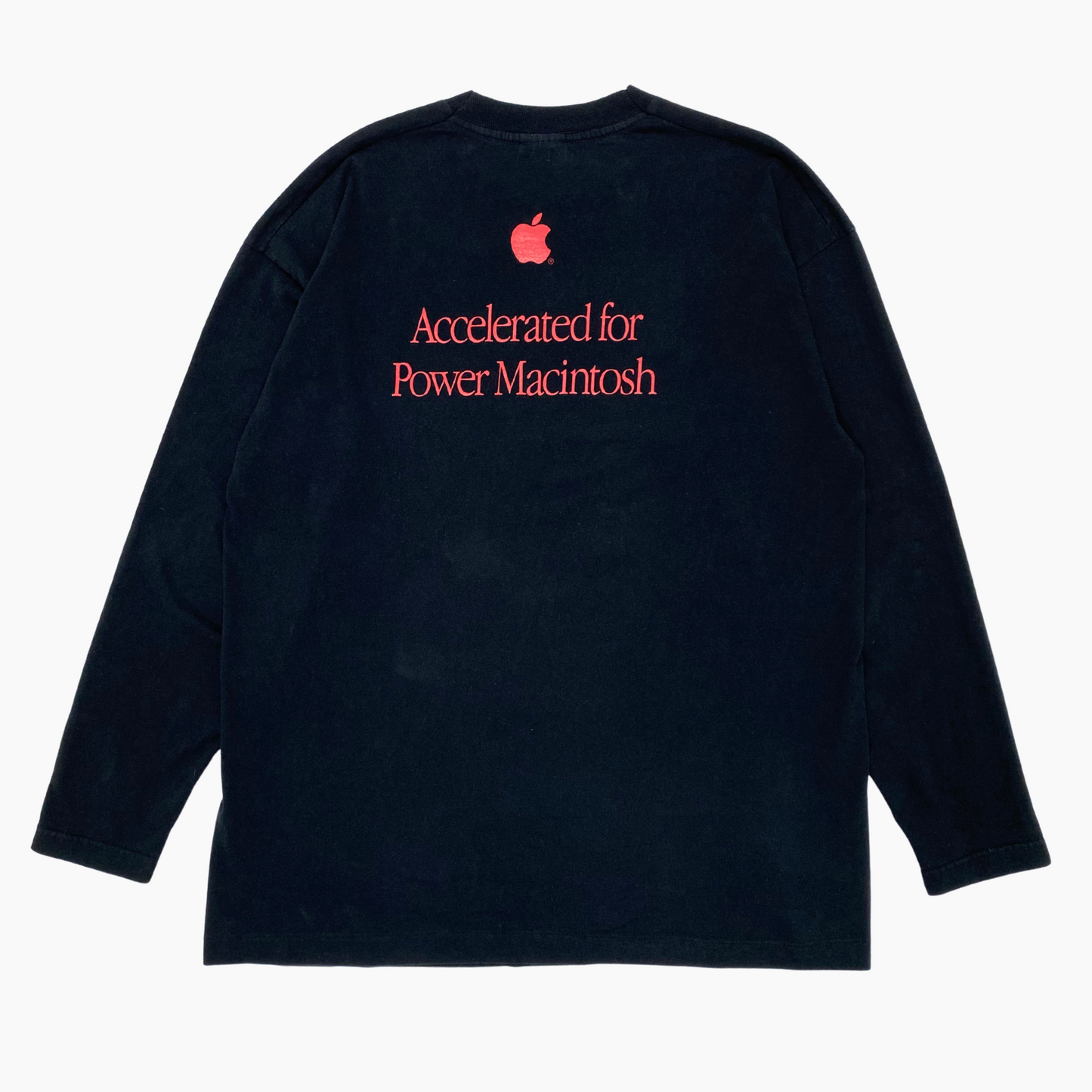 LATE 90S 'ACCELERATED POWER FOR MACINTOSH' LONG SLEEVE | XL