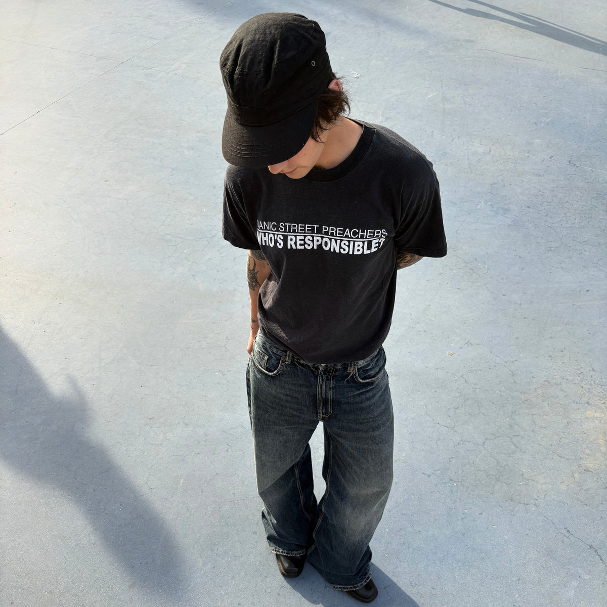 EARLY 00S MANIC STREET PREACHERS T-SHIRT | M
