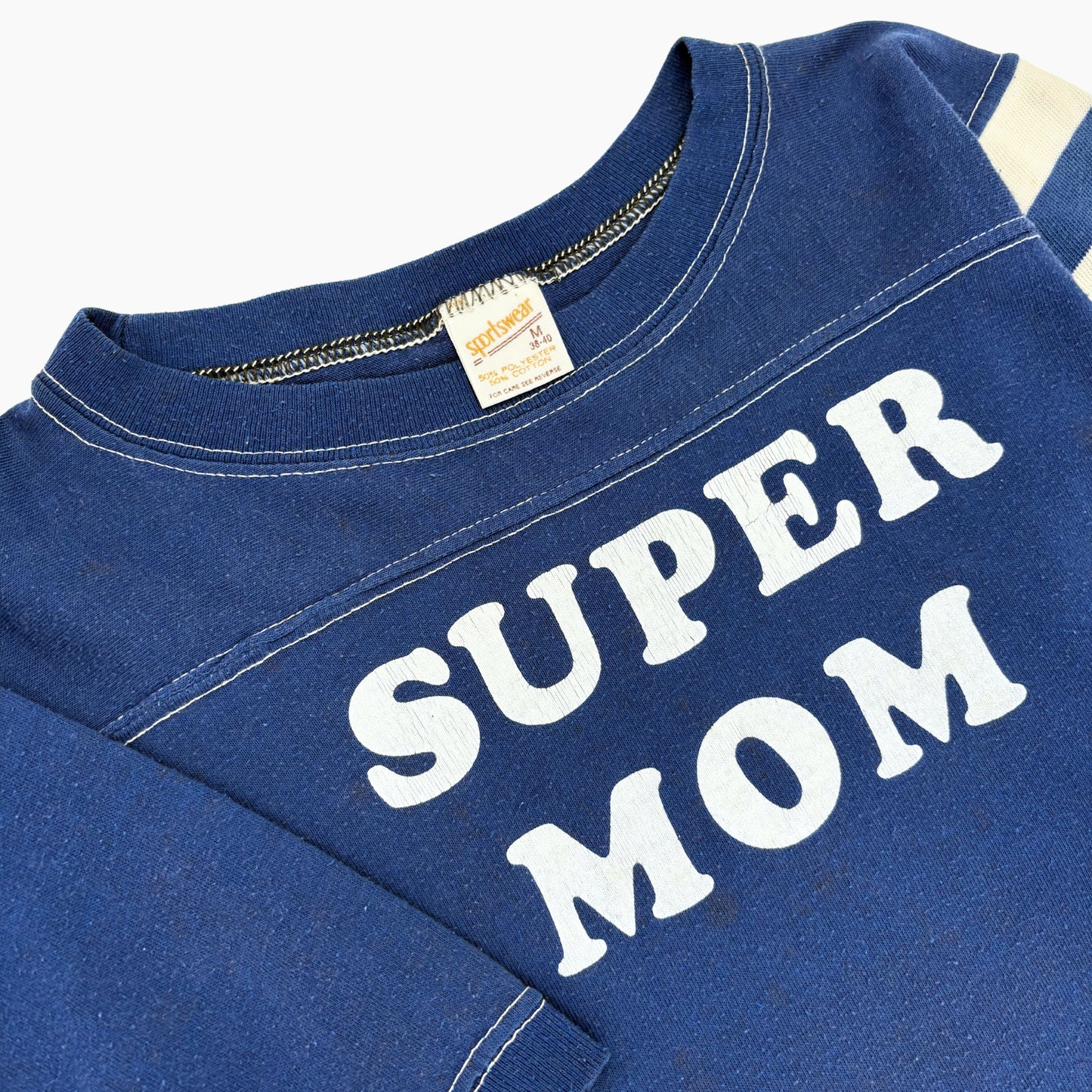 EARLY 80S 'SUPER MOM' T-SHIRT | M
