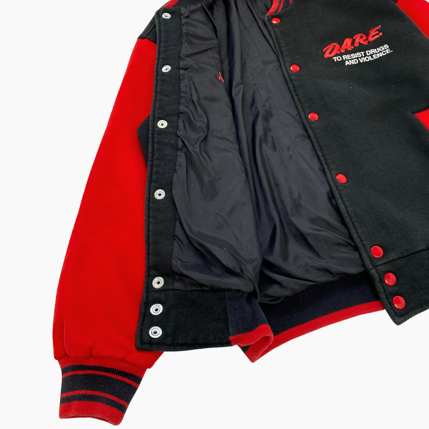 LATE 90S D.A.R.E. TO RESIST DRUGS AND VIOLENCE VARSITY JACKET | M
