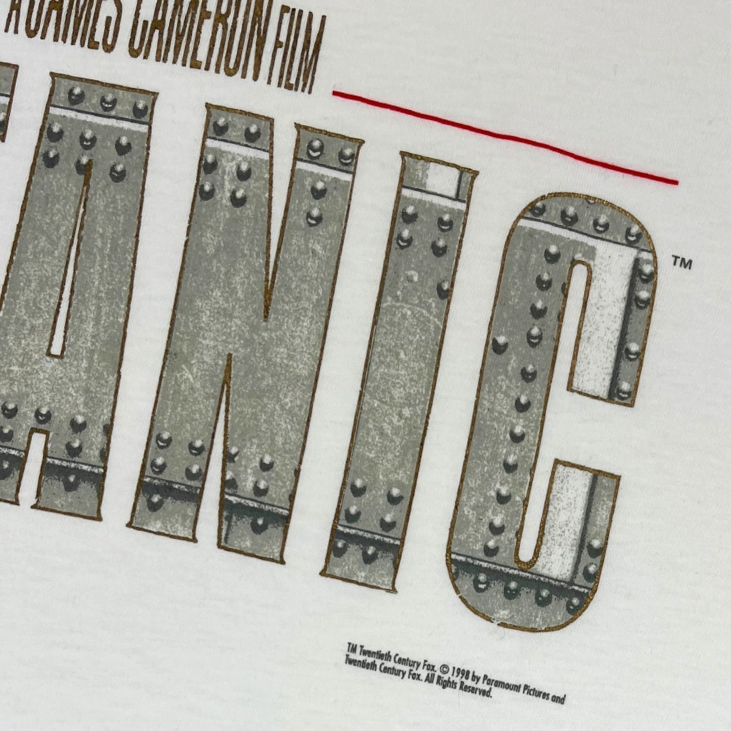 1998 TITANIC T-SHIRT | XL