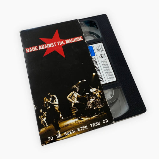 1997 RAGE AGAINST THE MACHINE CONCERT VHS