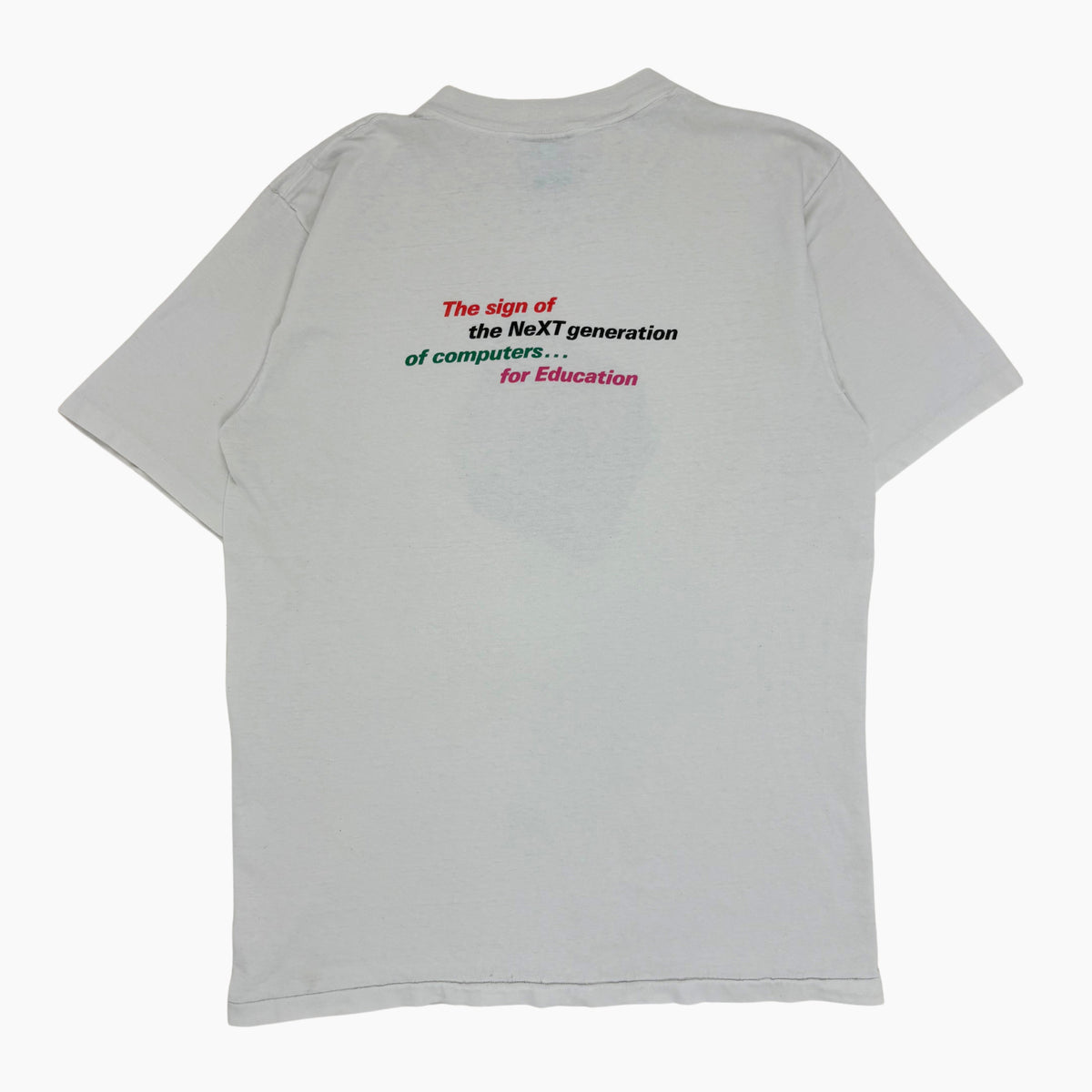 EARLY 90S NEXT COMPUTERS T-SHIRT | L
