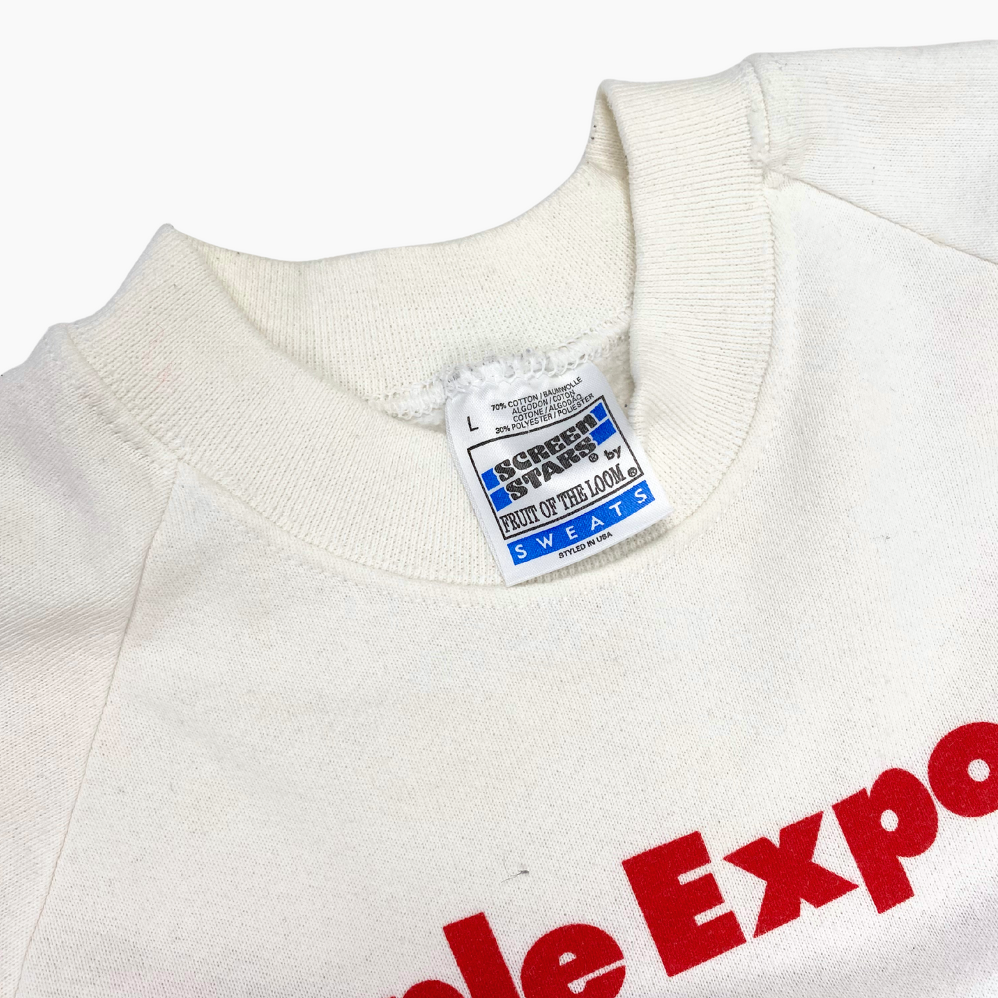 90S APPLE EXPO SWEATERSHIRT | L