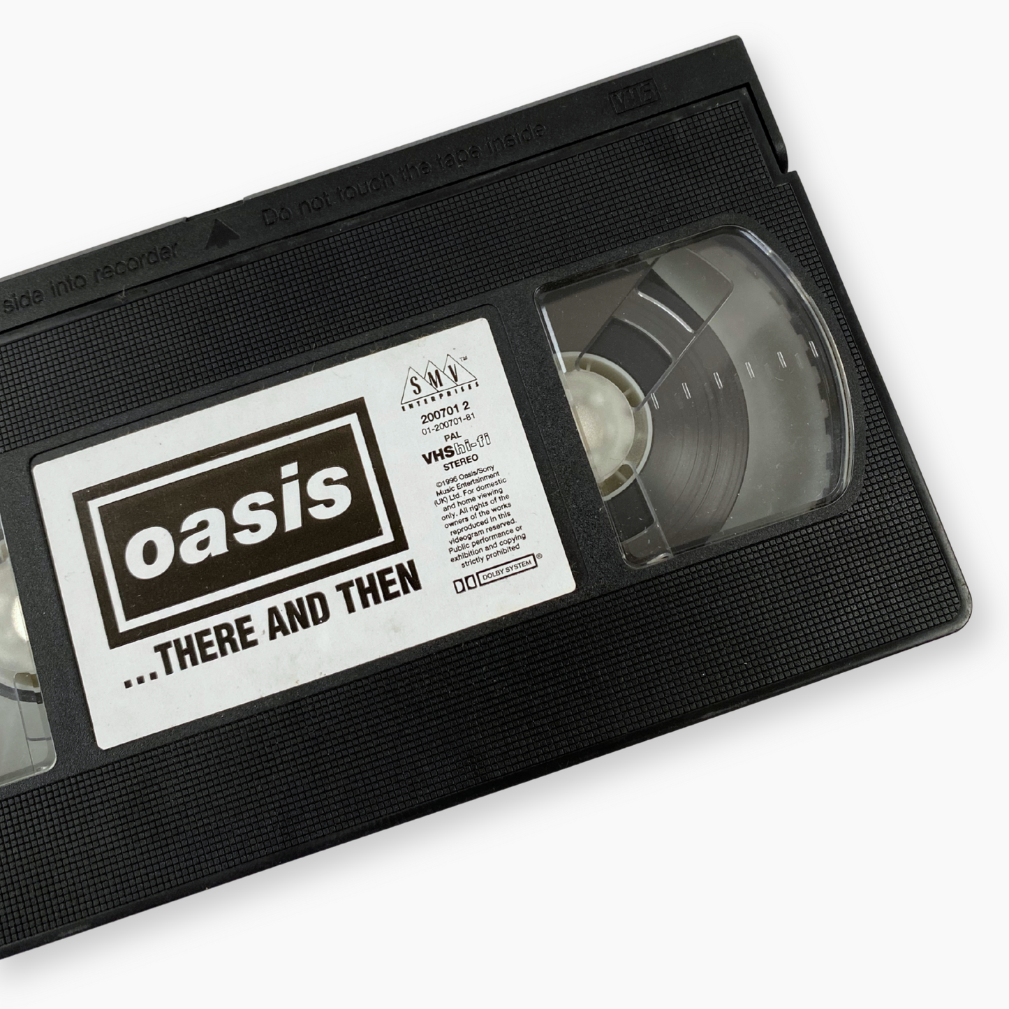 1996 OASIS 'THERE AND THEN' VHS