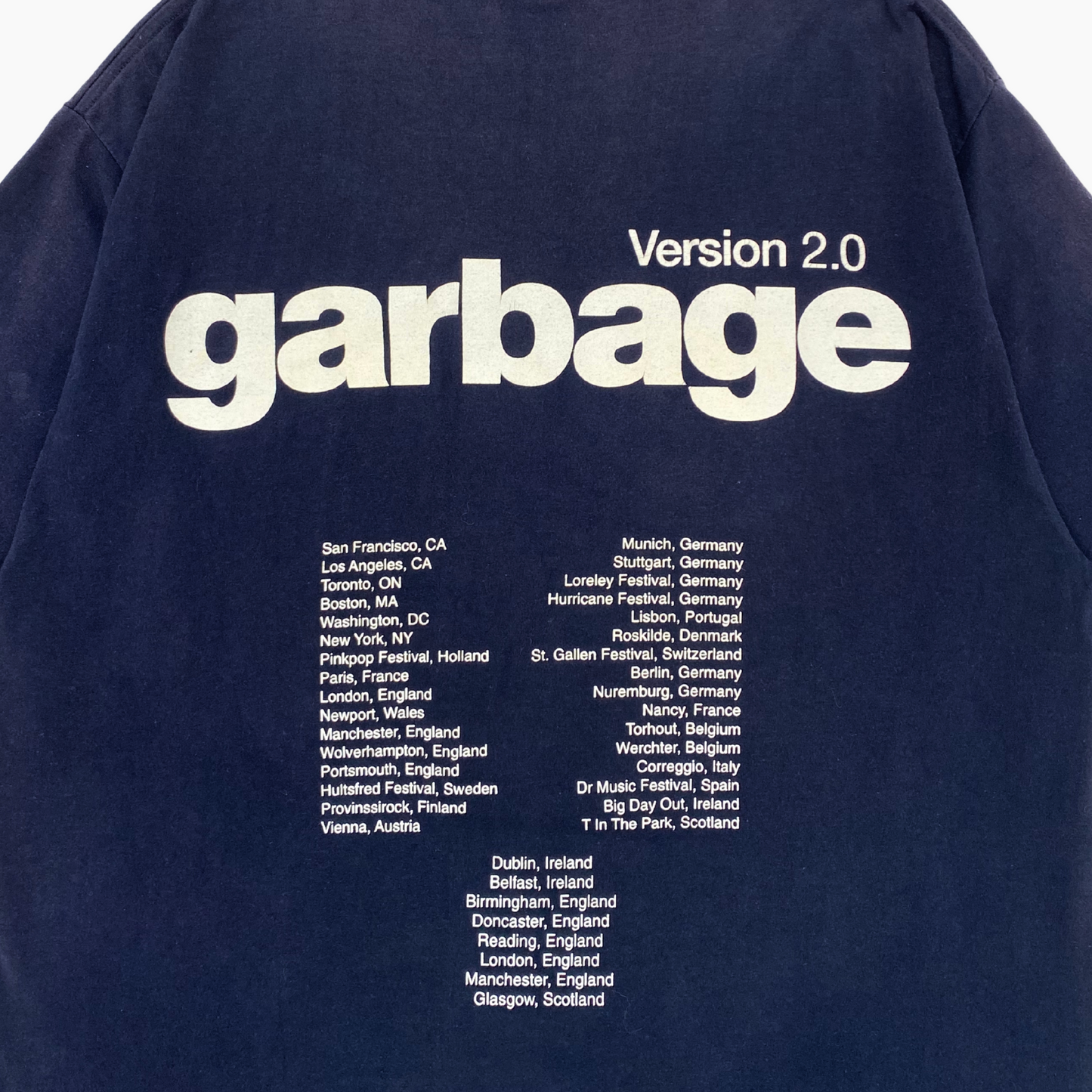 1998 GARBAGE T-SHIRT | L