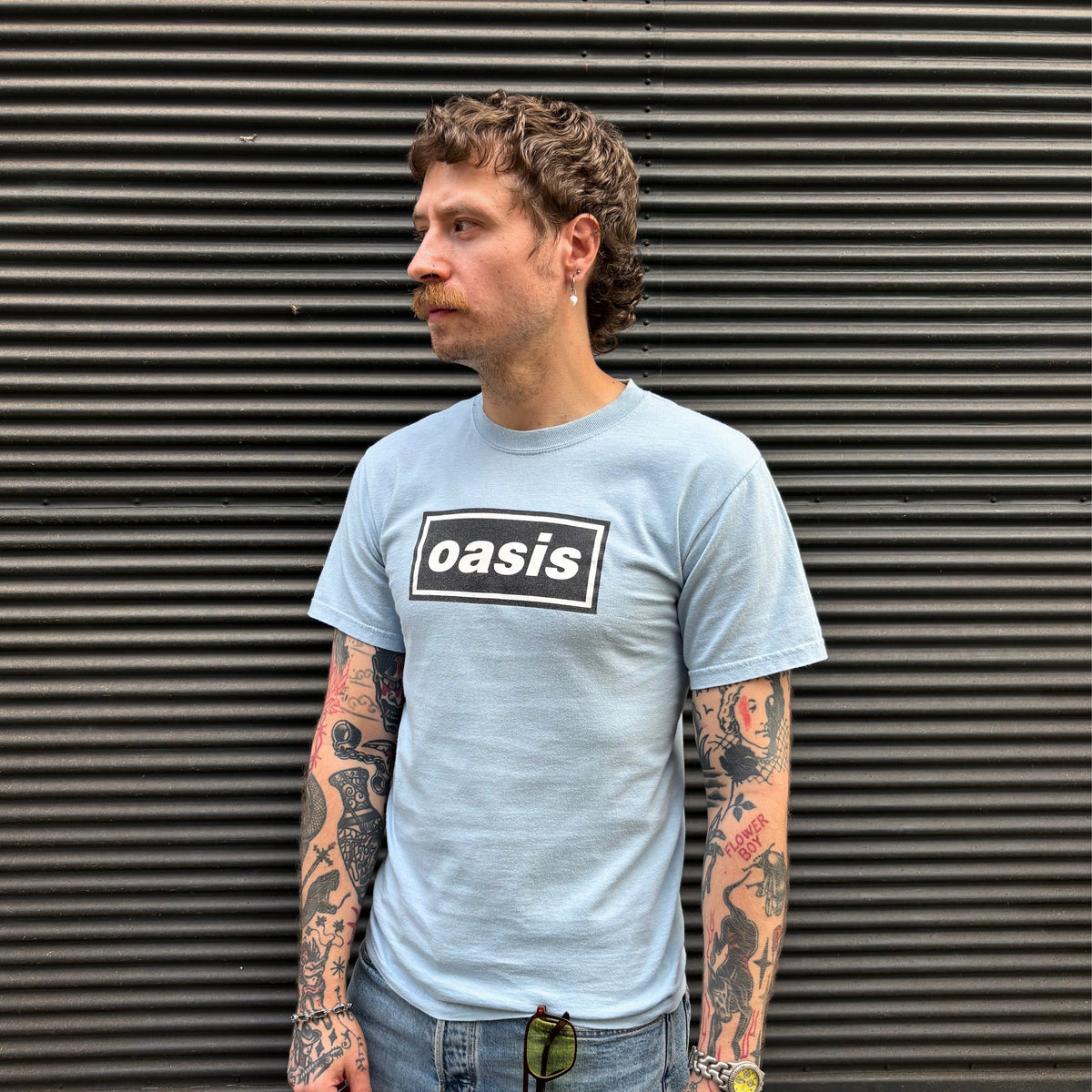 EARLY 00S OASIS T-SHIRT | S