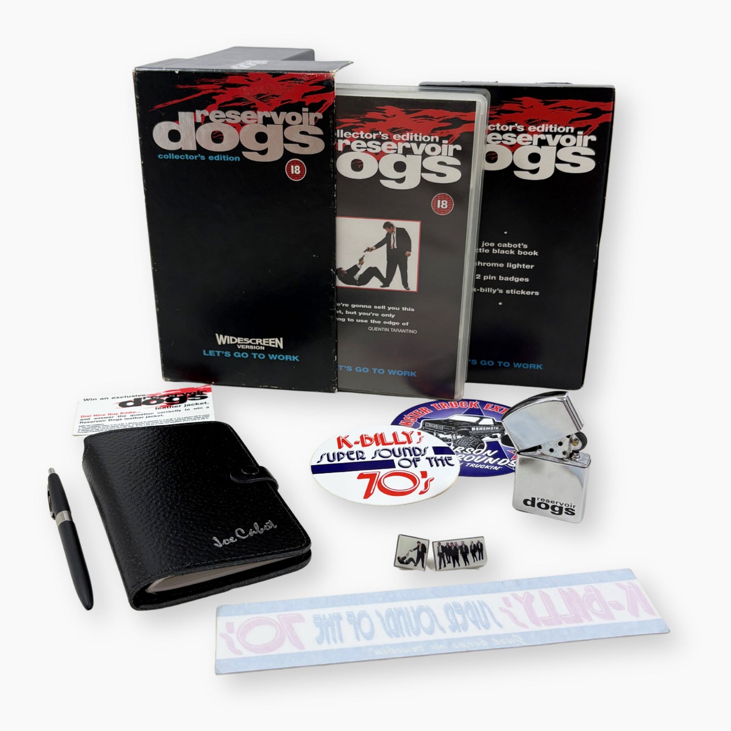 1995 RESERVOIR DOGS COLLECTORS EDITION VHS