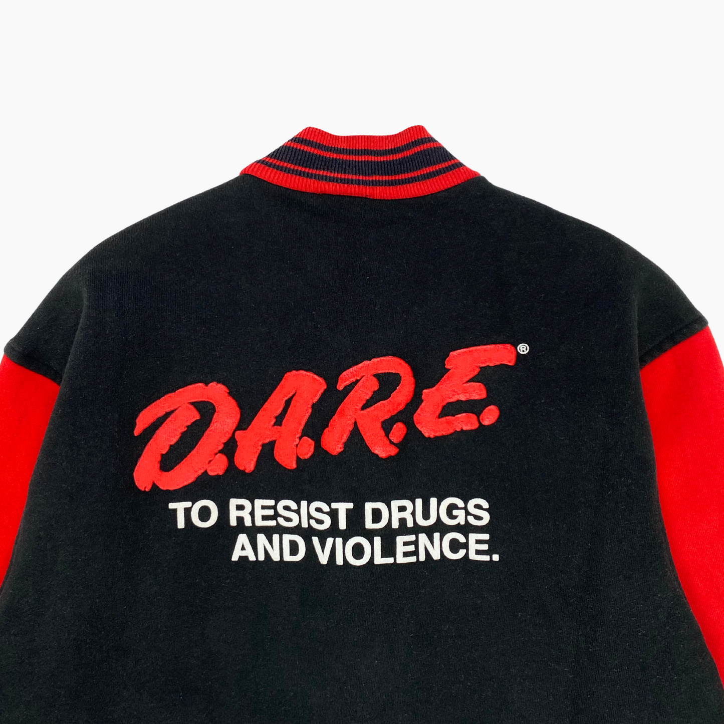 LATE 90S D.A.R.E. TO RESIST DRUGS AND VIOLENCE VARSITY JACKET | M