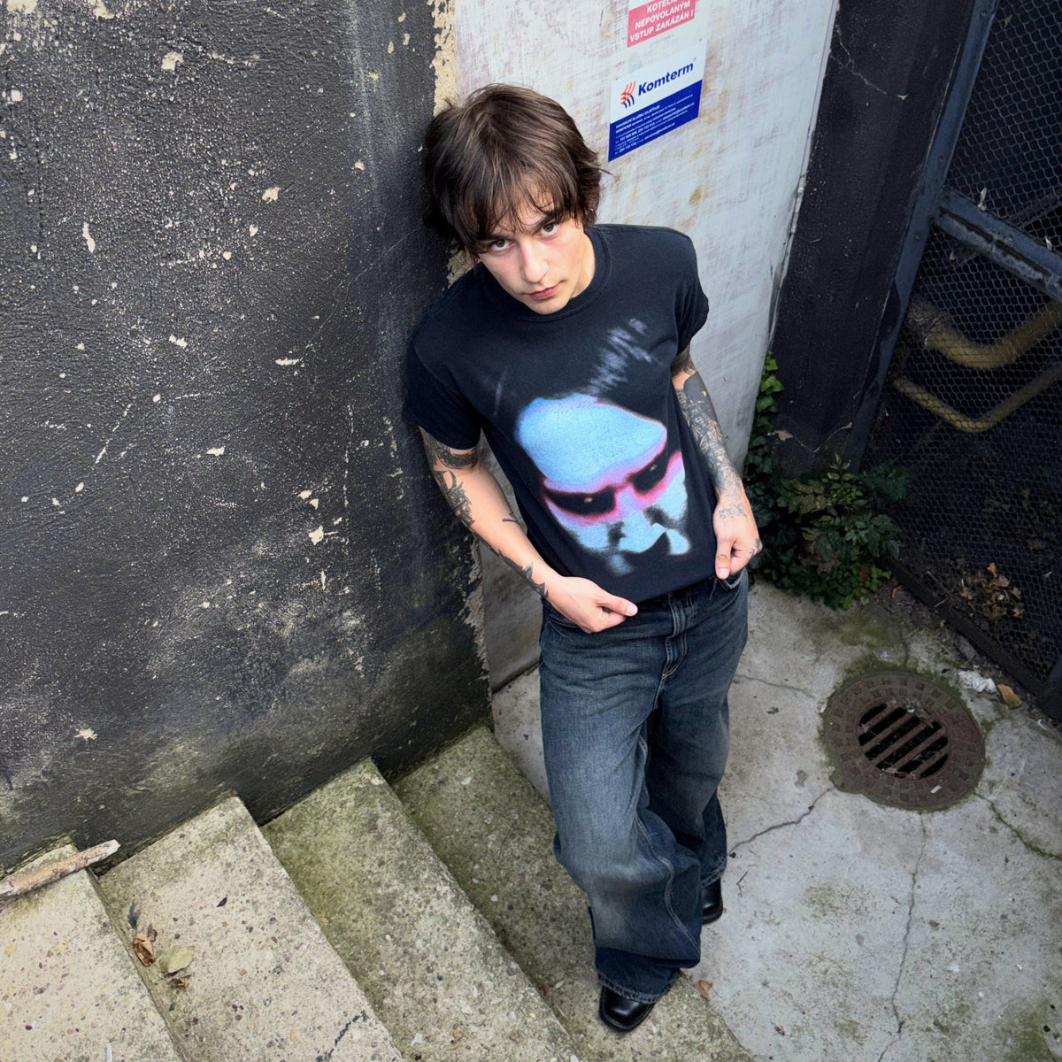 MID 00S MARILYN MANSON T-SHIRT | S