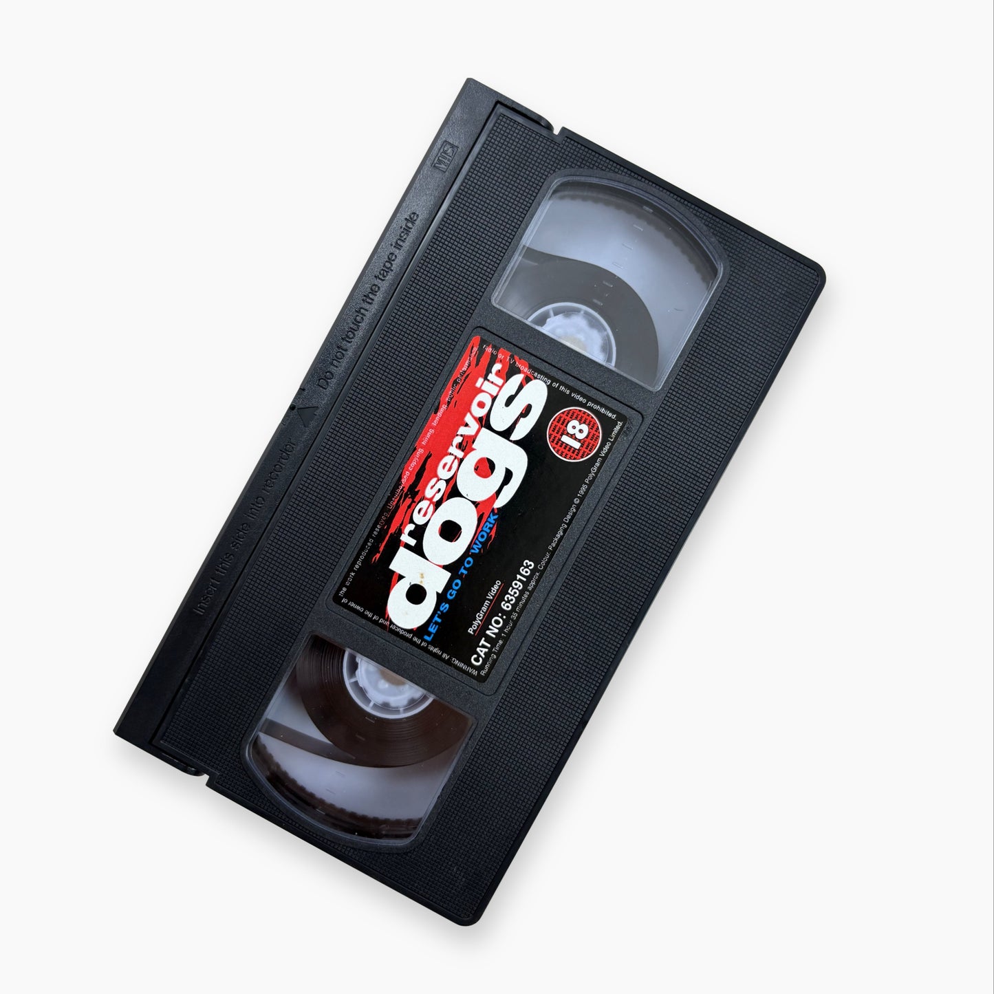 1995 RESERVOIR DOGS COLLECTORS EDITION VHS