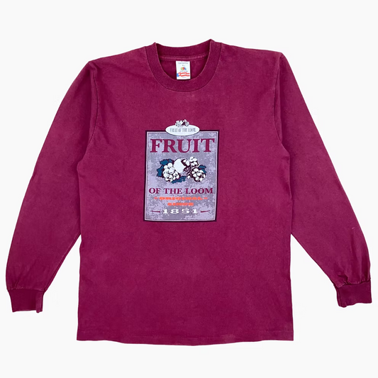 90S FRUIT OF THE LOOM LONG SLEEVE | L