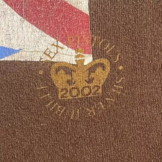 2002 SEX PISTOLS "GOD SAVE THE QUEEN" JUBILEE T-SHIRT | XL