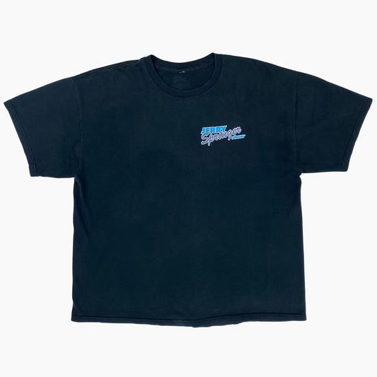 LATE 90S JERRY SPRINGER SHOW STAFF SECURITY T-SHIRT | L