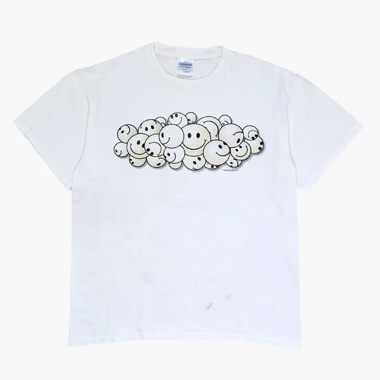 2004 SMILEY FACES T-SHIRT | M