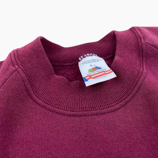 90S FRUIT OF THE LOOM CREWNECK SWEATER | L