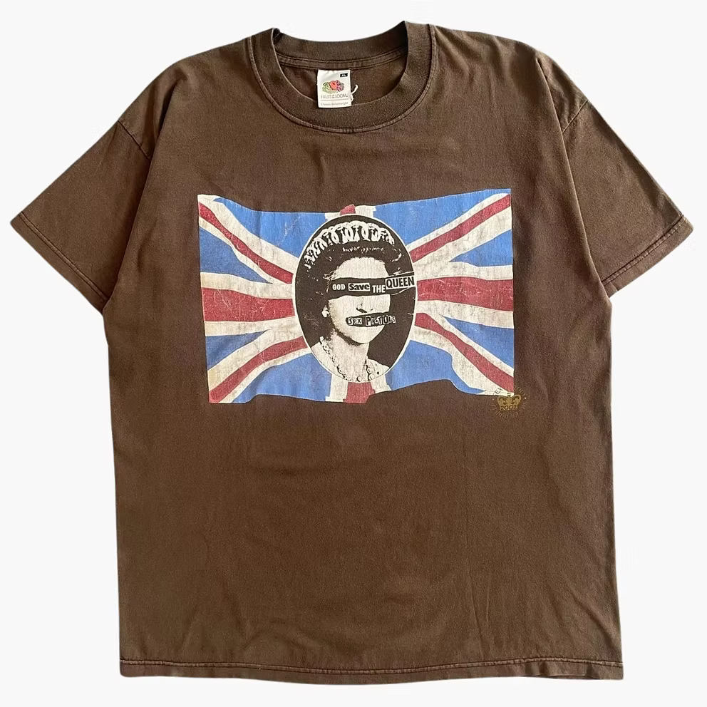 2002 SEX PISTOLS "GOD SAVE THE QUEEN" JUBILEE T-SHIRT | XL