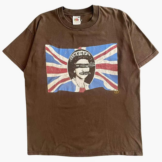 2002 SEX PISTOLS "GOD SAVE THE QUEEN" JUBILEE T-SHIRT | XL