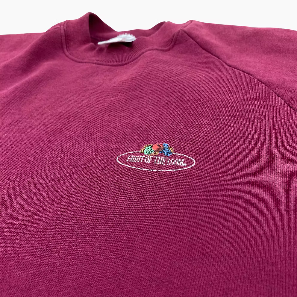 90S FRUIT OF THE LOOM CREWNECK SWEATER | L