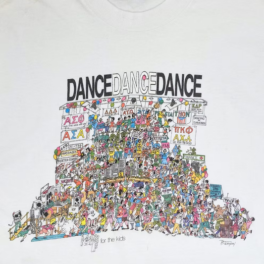 00S "DANCE DANCE DANCE" T-SHIRT | L
