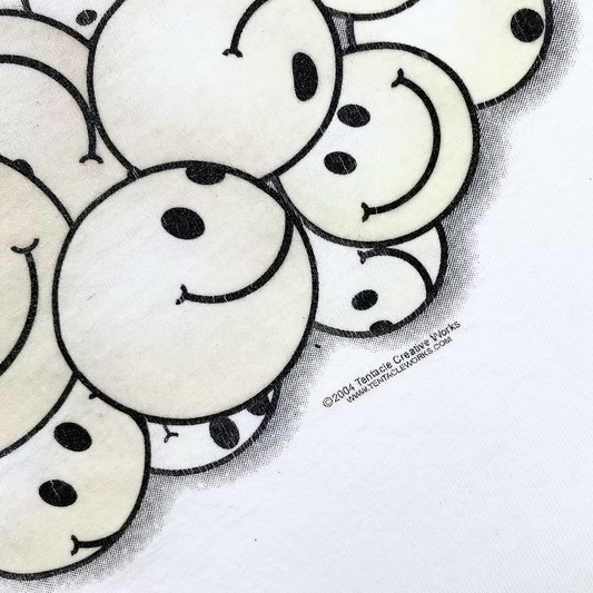 2004 SMILEY FACES T-SHIRT | M
