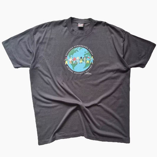 90S "BUILDING TOMORROWS TODAY" T-SHIRT | XL