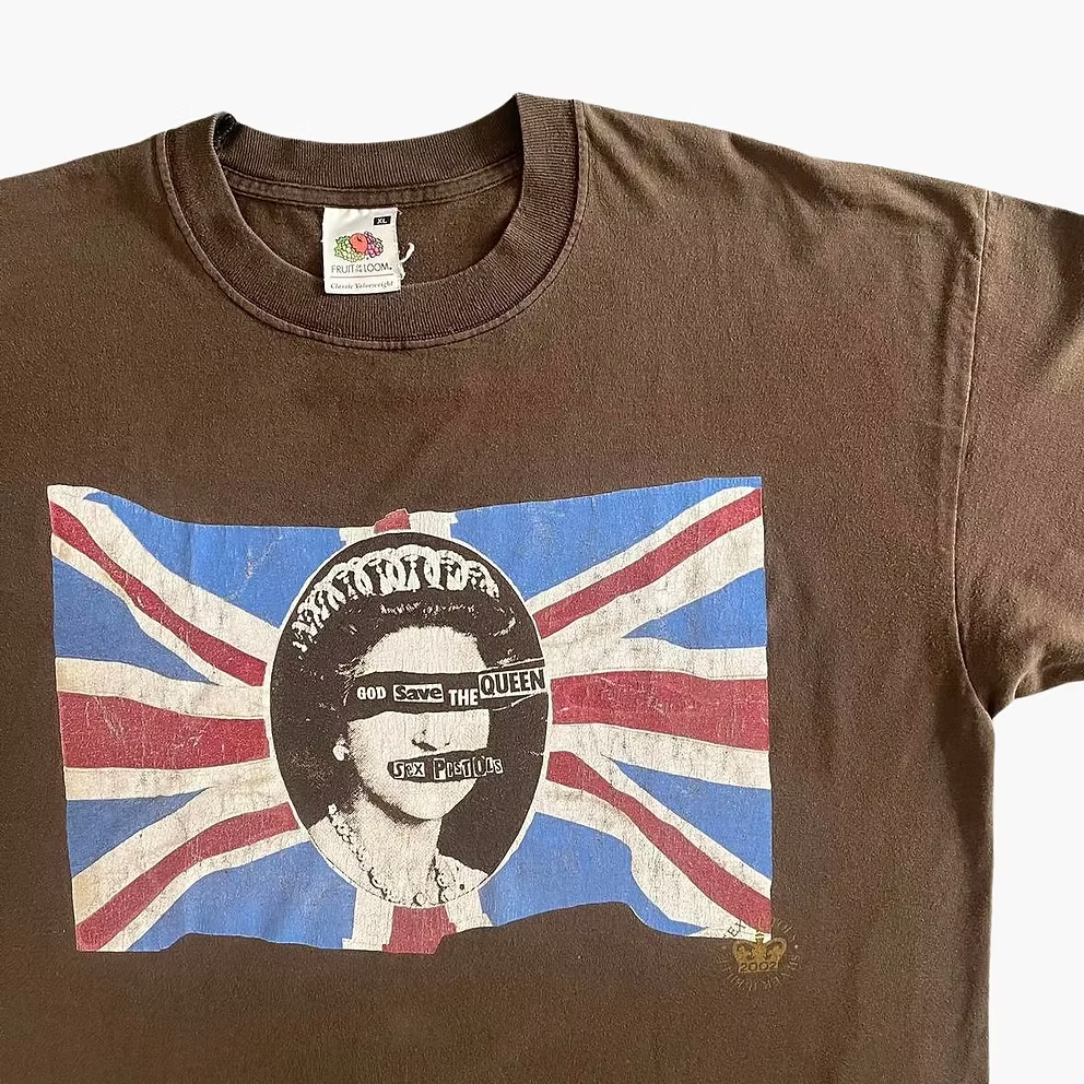 2002 SEX PISTOLS "GOD SAVE THE QUEEN" JUBILEE T-SHIRT | XL
