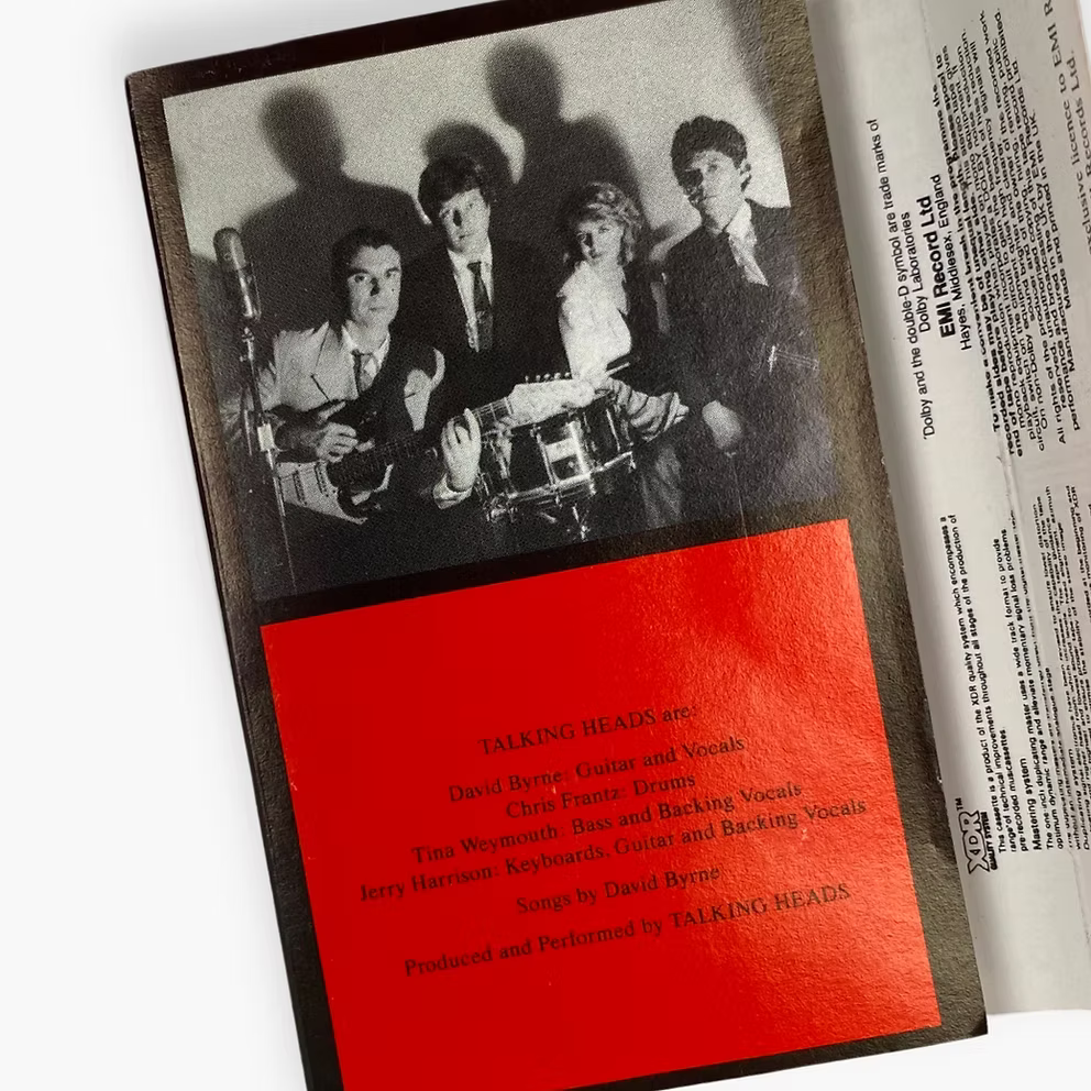 1986 TALKING HEADS "TRUE STORIES" CASSETTE | OS