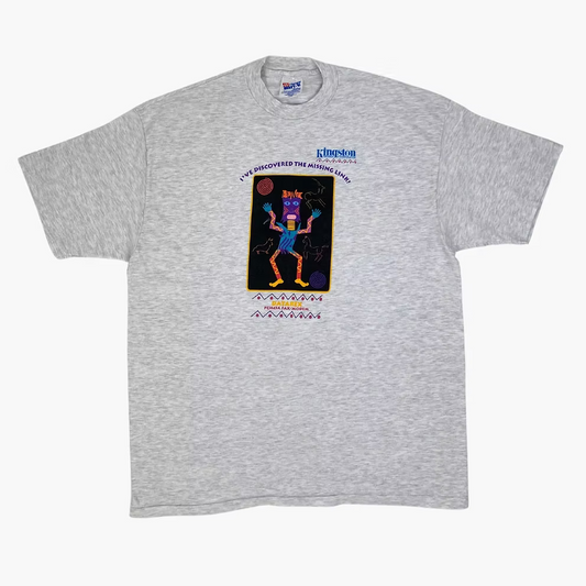 90S KINGSTON "I'VE DISCOVERED THE MISSING LINK "T-SHIRT | XL