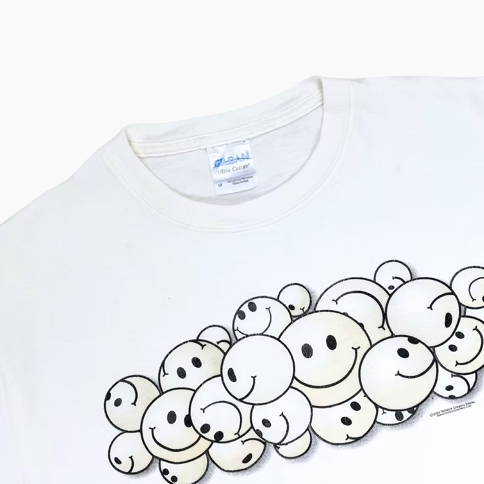 2004 SMILEY FACES T-SHIRT | M