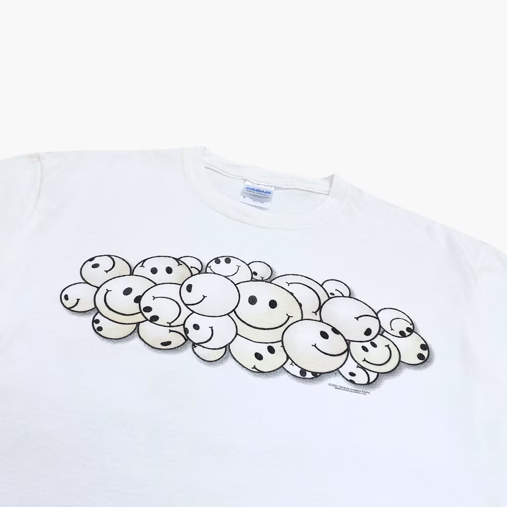 2004 SMILEY FACES T-SHIRT | M