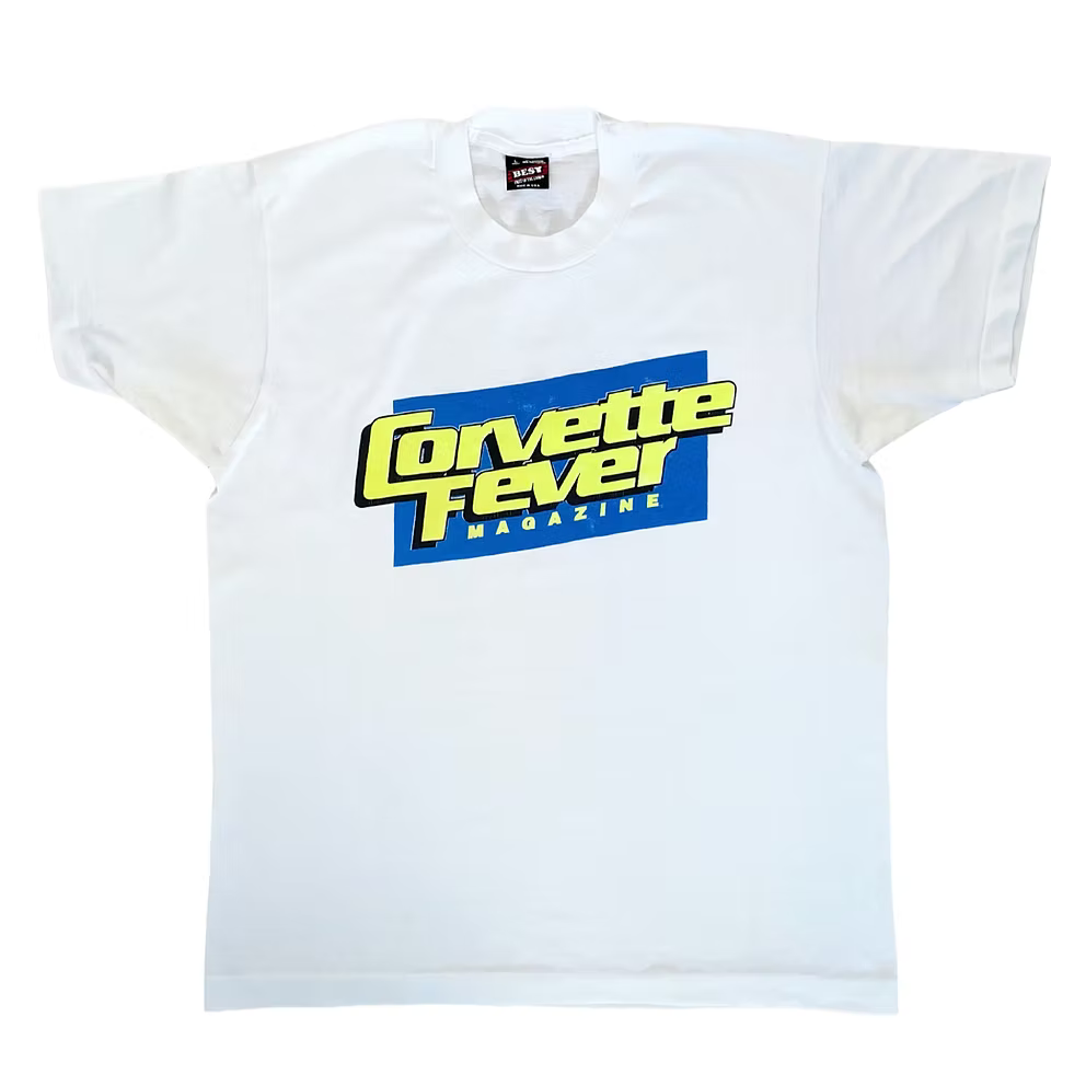 1993 CORVETTE FEVER MAGAZINE T-SHIRT | M