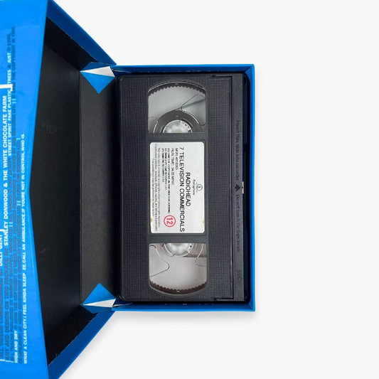 1998 RADIOHEAD "SEVEN TELEVISION COMMERCIALS" VHS | OS