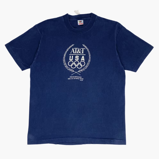 1992 AT&T OLYMPICS T-SHIRT | L