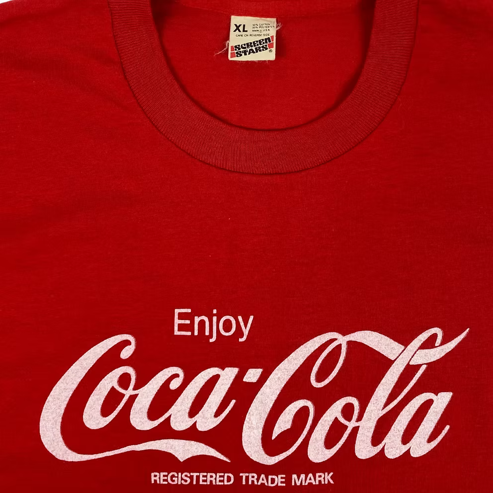80S COCA COLA T-SHIRT | L
