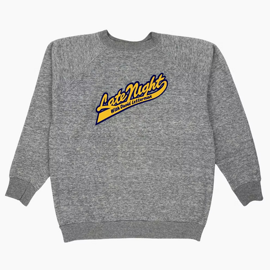 80S LATE NIGHT WITH DAVID LETTERMAN SWEATER | L/XL