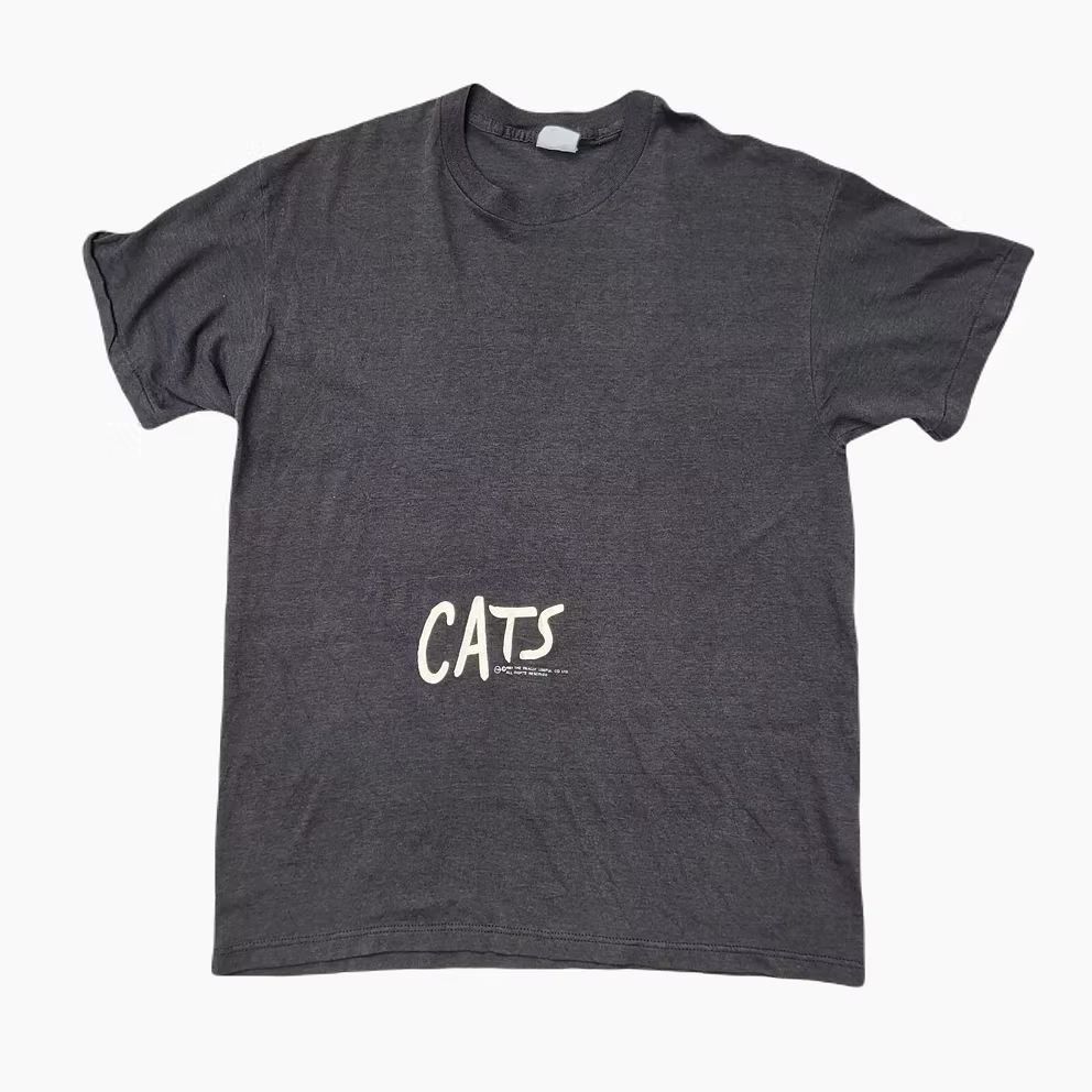 1981 CATS PROMO T-SHIRT | M