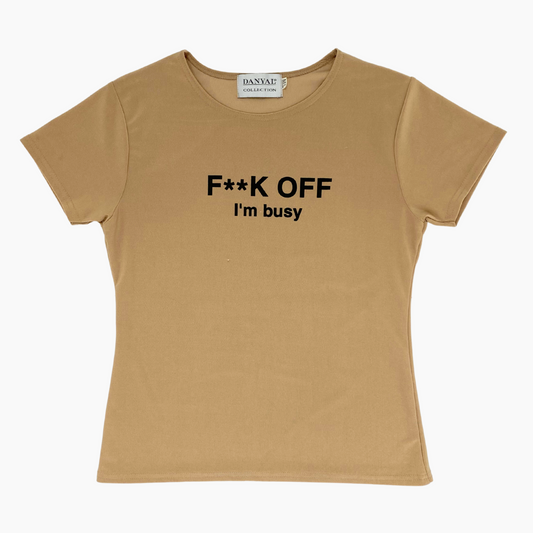 00S 'F**K OFF' BABY T-SHIRT | S/M